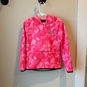 Kids Pink Camouflage Hoodie